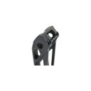 10" Fast Back Risers CNC milled for OEM HD or KOSO Digital Speedometer Black 1" Anodized
