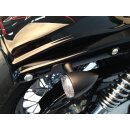 Turn Signal Mounting Plate Black Powder Coated