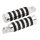 O-Ring Rider and Passenger Foot Peg Set Aluminium Polished