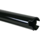 2" Str8UP Tall (380mm) Handlebars Black Powder Coated Hydraulic Throttle By Wire