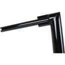 2" Str8UP Tall (380mm) Handlebars Black Powder Coated Cable operated Throttle By Wire