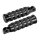 O-Ring Rider and Passenger Foot Peg Set Black Anodized