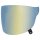Bullitt Flat Shield with Black Tab Dark Gold Iridium