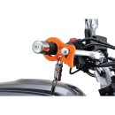 Front Lever Grip Clamp Lock Orange