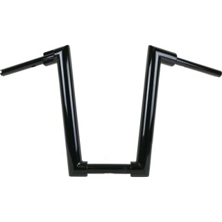 2" Str8UP Extra Tall (430mm) Handlebars Width Lower Tube 260 mm Black Powder Coated Cable operated Throttle By Wire