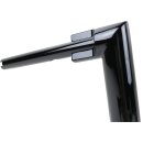 2" Str8UP Extra Tall (430mm) Handlebars Width Lower Tube 260 mm Black Powder Coated Cable operated Throttle By Wire