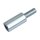 Turn Signal Extension for Rubber Mount Length: 30 mm Chrome