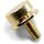 SEAT KNOB GOLD 1/4 - 20