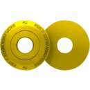 SEAT FENDER WASHER YELLOW