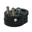 Ölfilter Adapter Offset JAGG für Harley EFI Big Twin 95-17