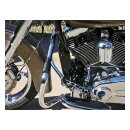 Ölkühler Kit JAGG 10 Row schwarz für Harley Dyna Sportster Softail Touring