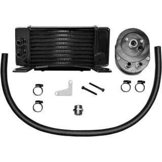 HORIZONTAL OIL COOLER, 10-ROW BLACK