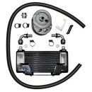HORIZONTAL OIL COOLER, 10-ROW BLACK
