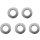 WASHER AXLE CHR 5756 5PK