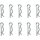 CLIP AXLE CHR 510 10PK