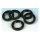 James, oil seal starter shaft. Rubber OD