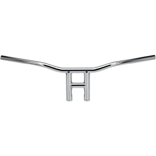 Biltwell Tyson XL Lenker 8 Zoll CVhrom für Harley Modelle 82-22 TGA