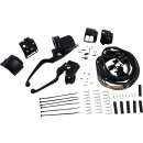 Custom Lenkerarmaturen Kit schwarz für Harley 96-13...