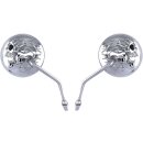 MIRROR CHR FLAME SKL 4.5
