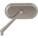 MIRROR OVAL LH TITANIUM