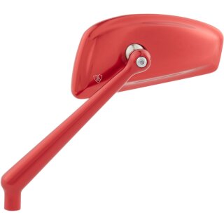 MIRROR T-DROP LH RED