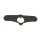 Lockplate, negative offset Springer fork stem nut. Black