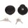 CAP GAS LOCK BLK N/VENT