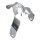 Springer headlamp bracket. Chrome
