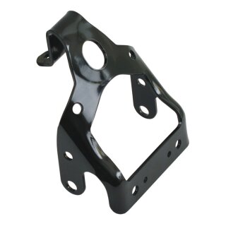 Springer headlamp & horn bracket. Black