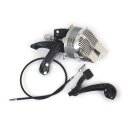 Mechanical siren kit, rear wheel