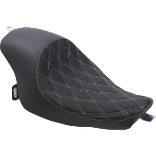 Doppel Diamond 3/4 Solo Sitz für Harley XL Sportster 04-22