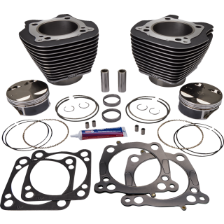 CYLINDER KT 128 M8 BLK HL