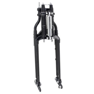 OEM Style Ersatz Springergabel schwarz für Harley FLST Softail 97-09