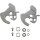 LATCH DETACHABLE KIT CHRM