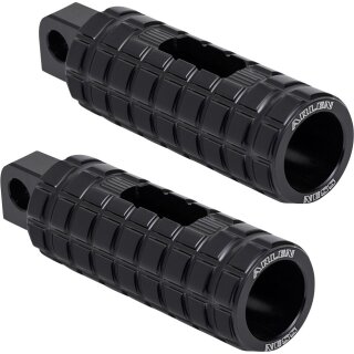 FOOTPEG MALE SPDLNR ST BL