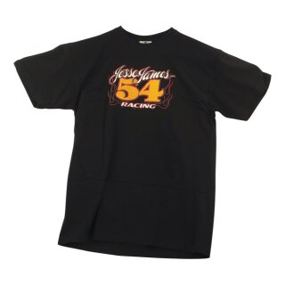 JESSE JAMES JUMP RACING T-SHIRT BLACK
