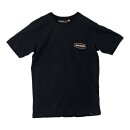 JESSE JAMES POCKET LOGO T-SHIRT BLACK