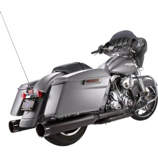 S&S Mk45 EC Euro 4 Endschalldämpfer schwarz für Harley Touring 17-20