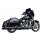 S&S GNX 4.5 Endschalldämpfer schwarz für Harley Touring Modelle 2017-2023