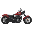 KessTech 2in2 Drags Auspuffanlage schwarz für Harley...