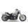 KessTech 2in2 Drags Auspuffanlage schwarz für Harley Softail  FLFB FXBR 18-20
