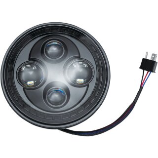 HEADLIGHT ORBIT 7 LED BK