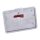 CPV, slide-in license plate bracket. Side mount, polished