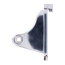 CPV, slide-in license plate bracket. Side mount, polished