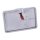CPV, slide-in license plate bracket. Side mount, polished