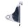 CPV, slide-in license plate bracket. Side mount, polished