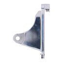 CPV, slide-in license plate bracket. Side mount, polished