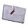 CPV, slide-in license plate bracket. Side mount, polished