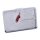 CPV, slide-in license plate bracket. Side mount, polished