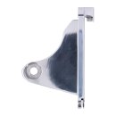 CPV, slide-in license plate bracket. Side mount, polished